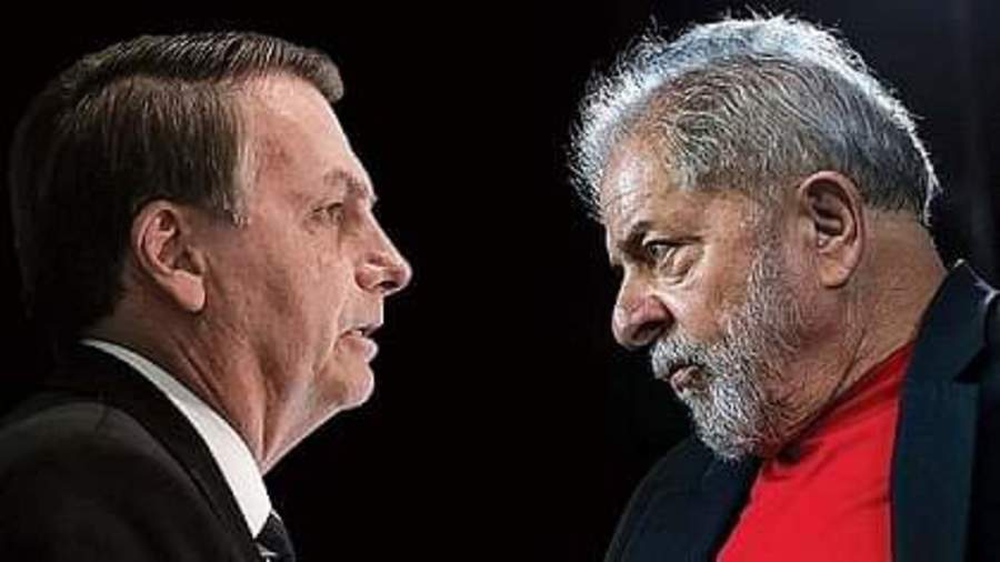 Center bolsonaro e lula