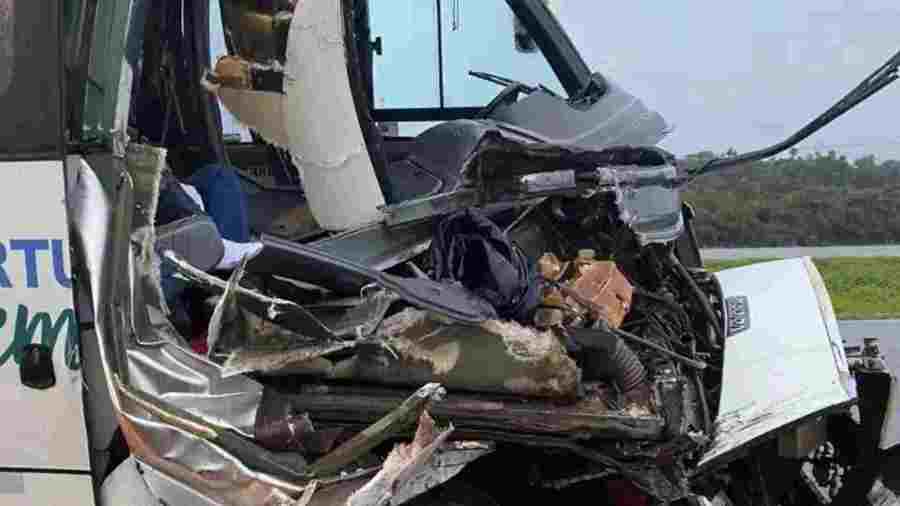 Center acidente onibus saude amambai em parana