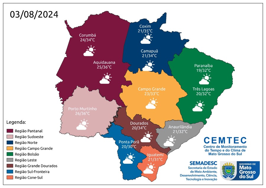 Center mapa previsao 03 08 24