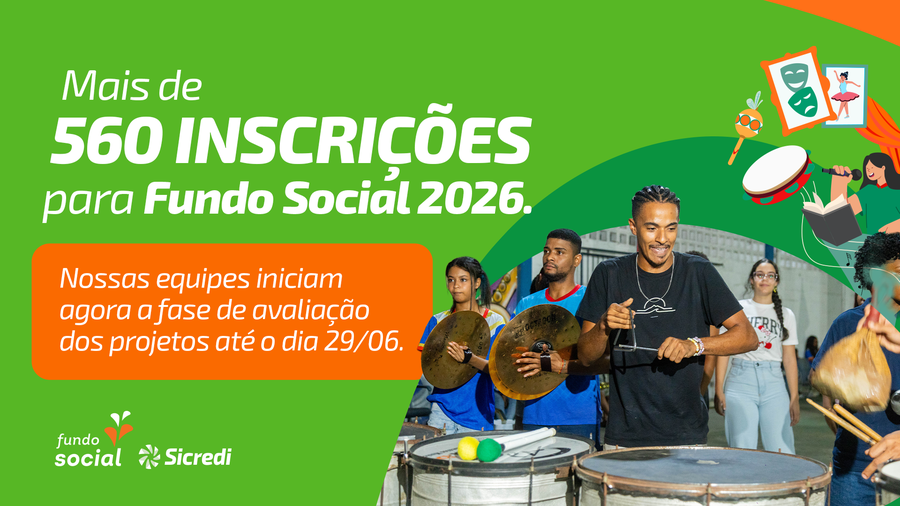 Center sicredi inscritos fundo social