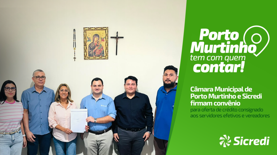 Center sicredi parceria c mara de porto murtinho
